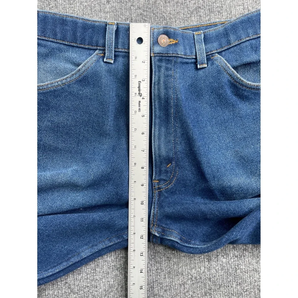 Levi's With A‎ Skosh More Room Jeans Mens 36x31 Blue Vintage Orange Tab Denim